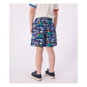 Petit Bateau - Glaces Recycled Fibre Swim Shorts | Turquoise