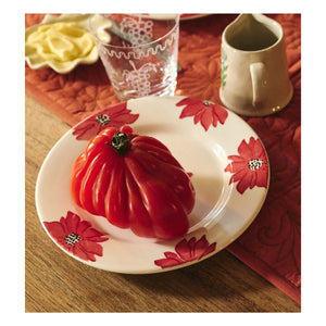 Anna + Nina - Fiorita Flower Plate | Red
