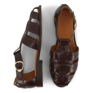 Socque Paris - Fishermans Ponza Leather | Chocolate