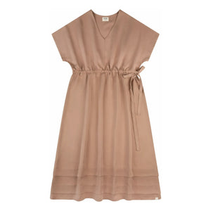 Matona - Tencel Dress | Light Brown