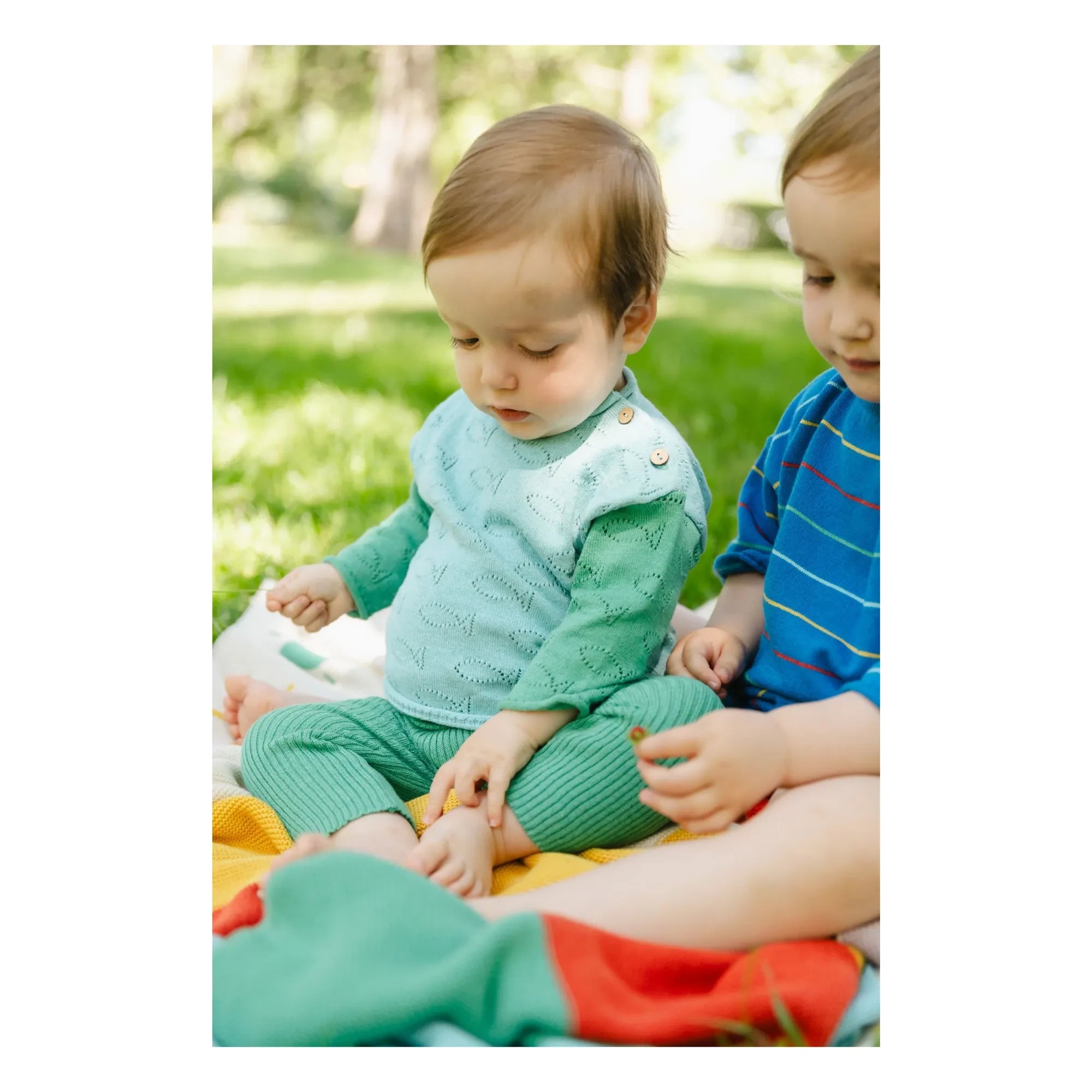 Bayiri - Underwater Organic Cotton Sweater | Green