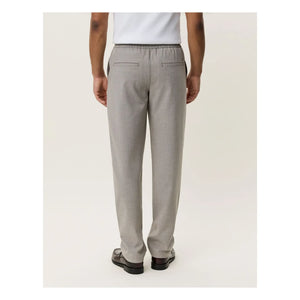 Les Deux - Mini Checked Pants | Dark Beige