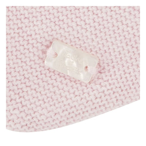 Tartine et Chocolat - Pink Ribbed Beanie
