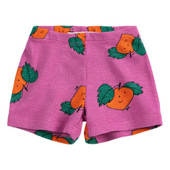 Bobo Choses - Ribbed Shorts Organic Cotton | Purple