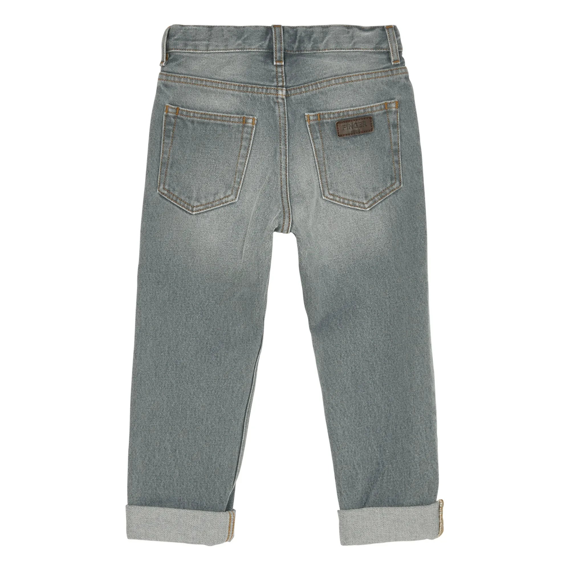 Finger in the nose - Ollibis Baggy Jeans | Gray Denim
