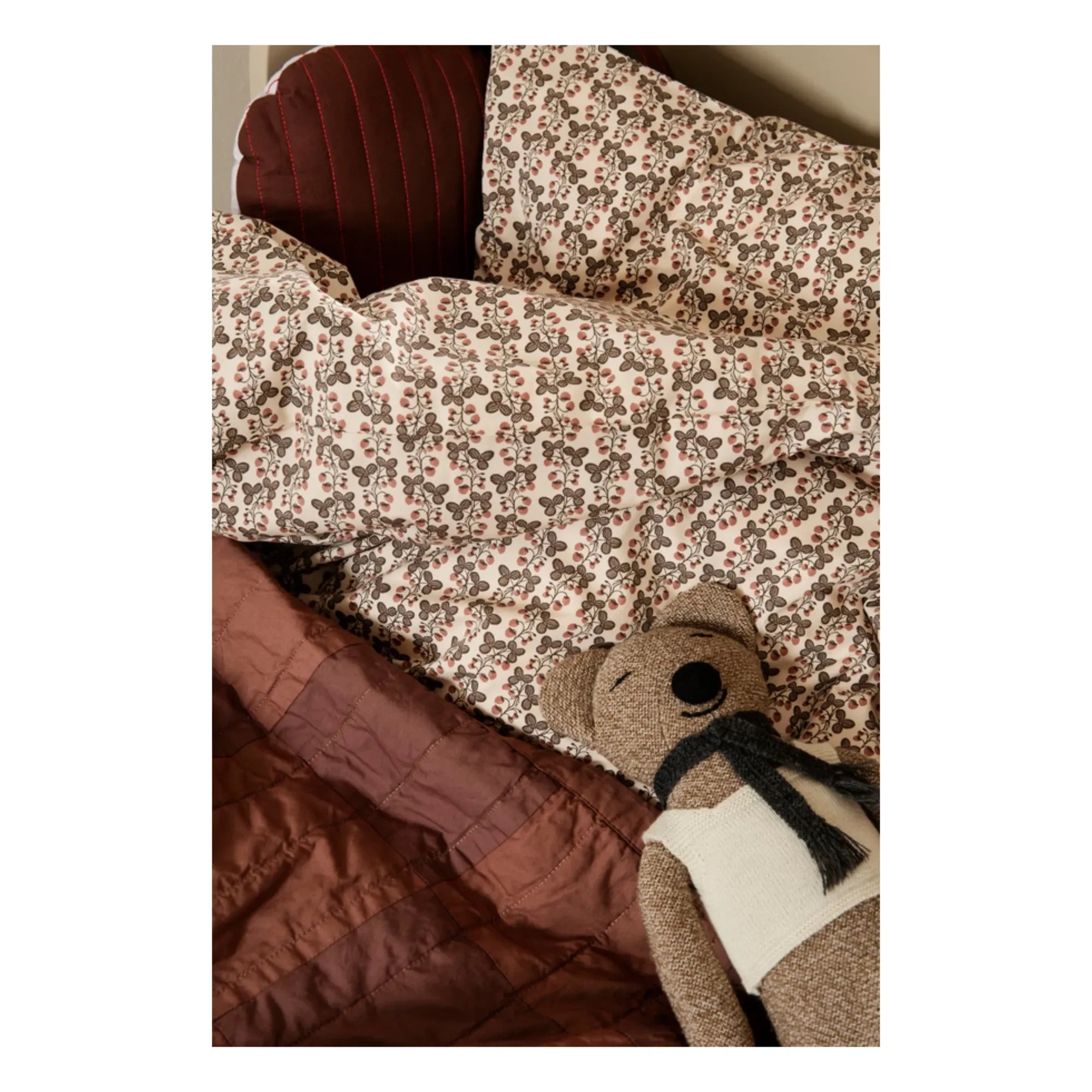Ferm Living Kids - Çilek Nevresim Takımı