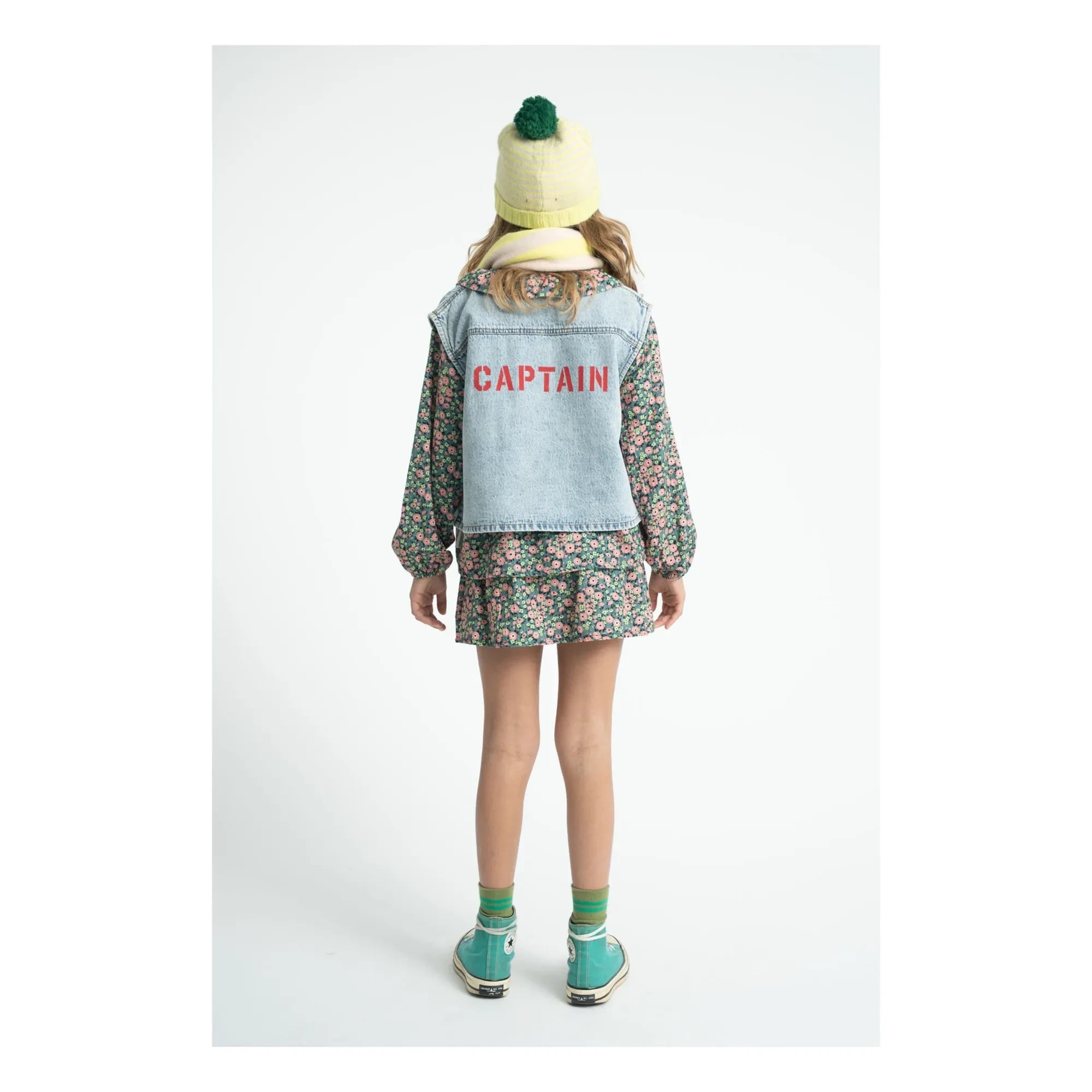 Piupiuchick - Çizgili şapka | Floresan sarı