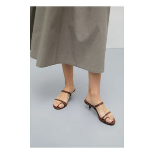 Augusta - Daisy Sandal | Chocolate