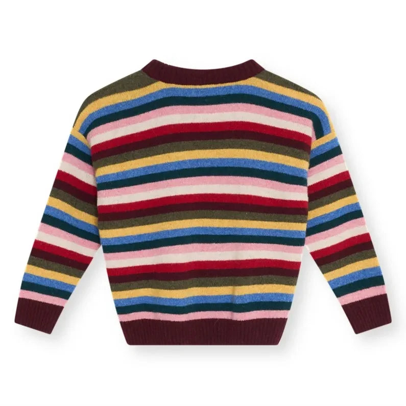 The New Society - Root Sweater Made from Recycled Fibers | Blue