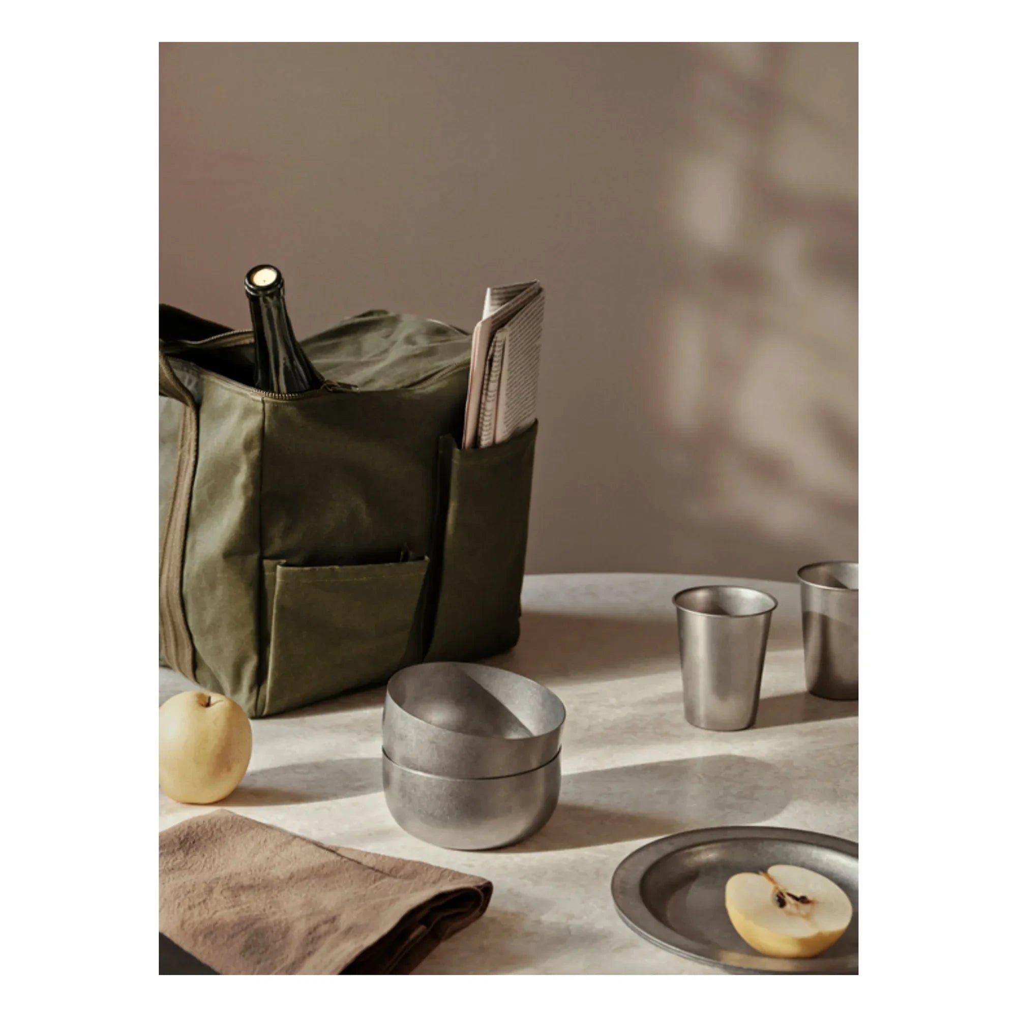Ferm Living - Crumpled Cup | Steel
