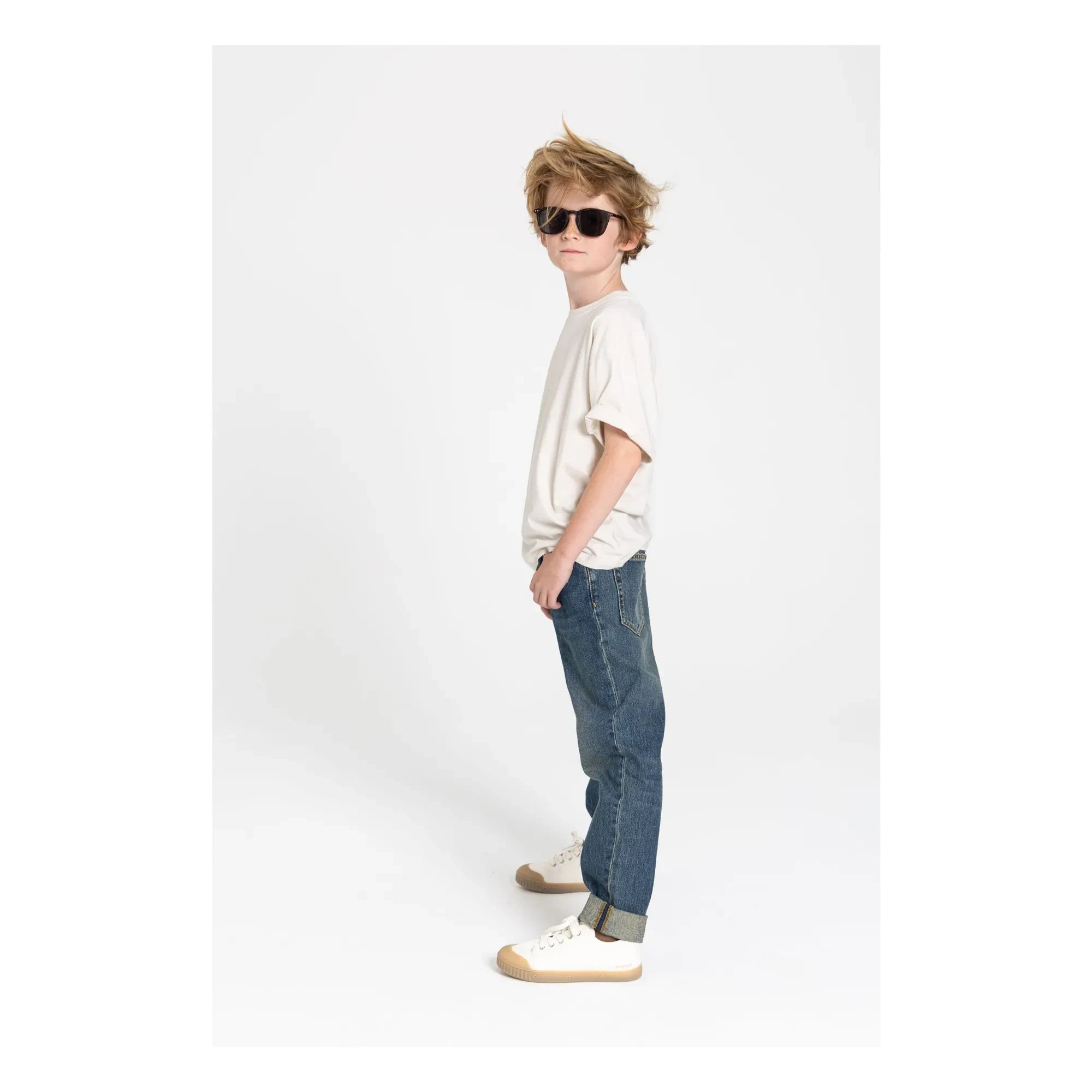 Smallable Kid - Nils Organic Cotton T-Shirt | Oat