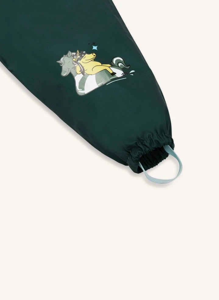 Hello Hossy - Captain Rain Overalls | Chrome Green
