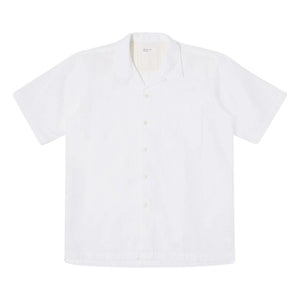 Universal Works - Camp Short-Sleeve Shirt | White