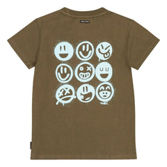 Tumble N'Dry - Recycled Cotton Surface T-Shirt | Khaki Brown