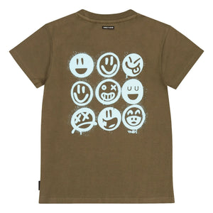 Tumble N'Dry - Recycled Cotton Surface T-Shirt | Khaki Brown