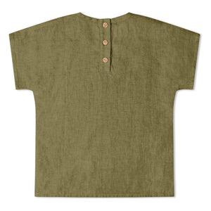 Matona - Easy Lin T-shirt | Olive
