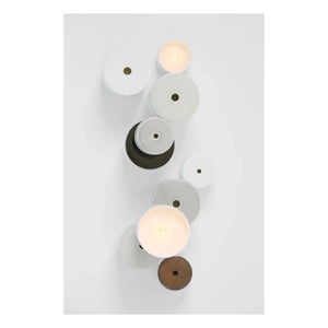 Night Space - True Black Candle - Natural Spring, Orange