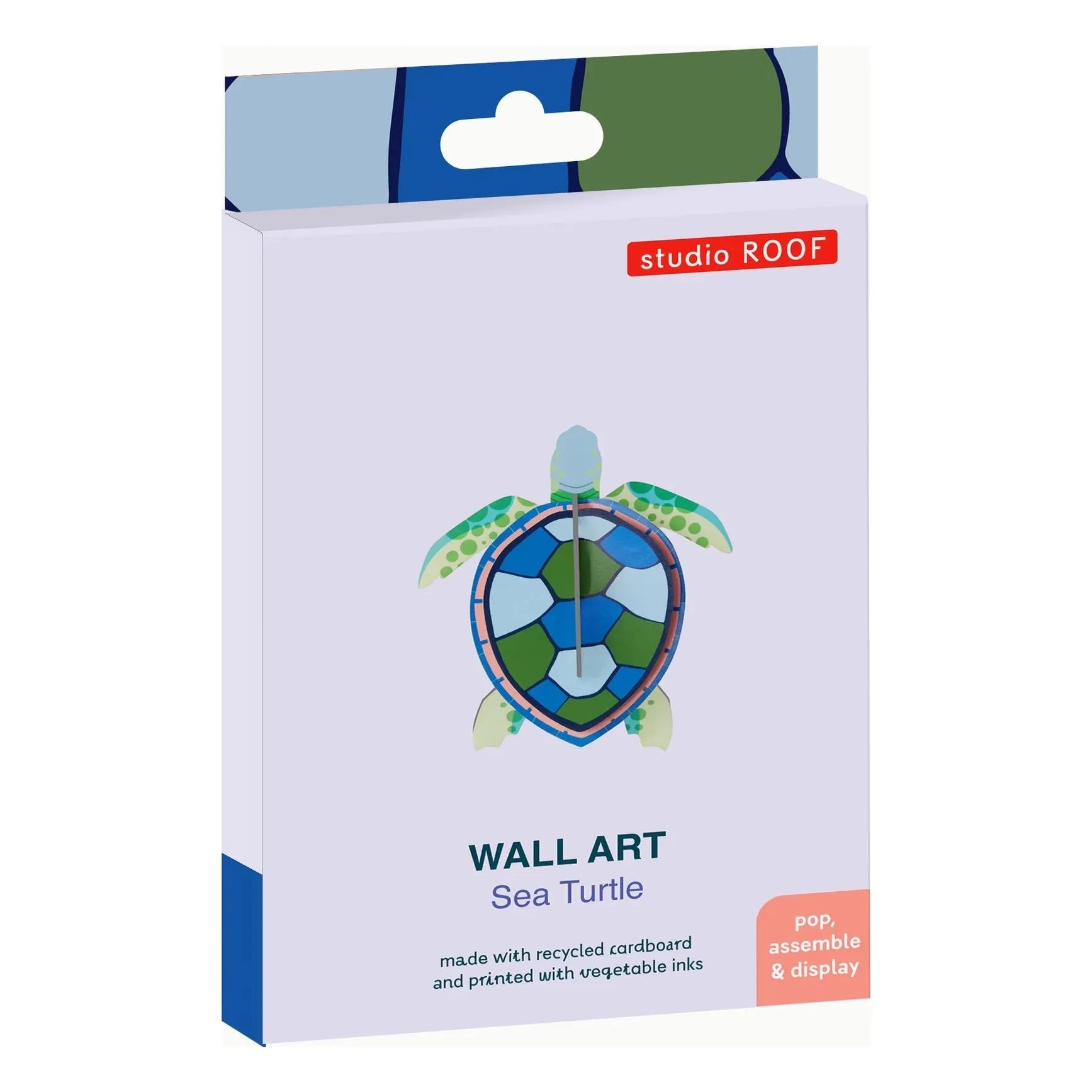 Studio Roof - Turtle wall decor | Blue