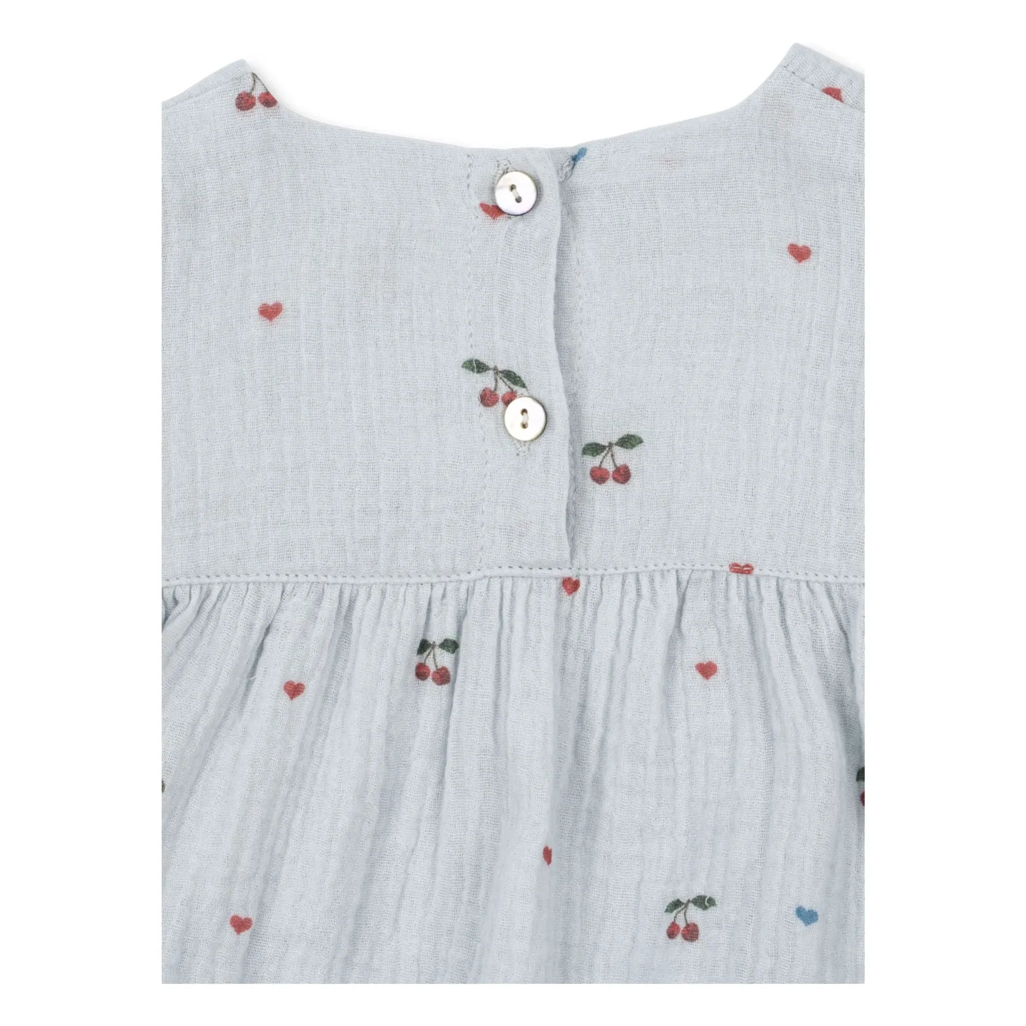 Konges Sløjd - Coco Cerises Organic Cotton Jumpsuit | Light Blue