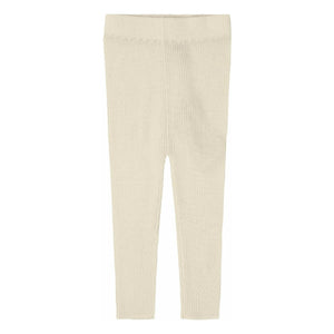 FUB - Flat Merino Wool Leggings | Ecru