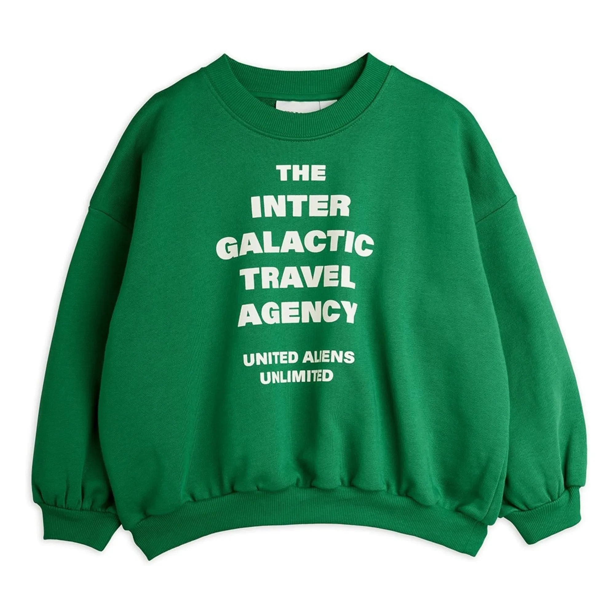 Mini Rodini - Sweat Travel Agency Organic Cotton | Green