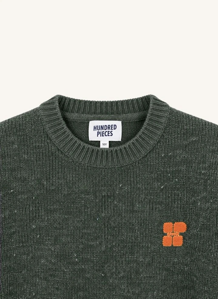 Hundred Pieces - Mika Merino Wool Sweater | Olive