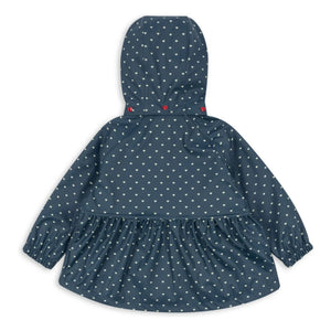 Konges Sløjd - Rainy Coeurs Waterproof Jacket | Dark Blue