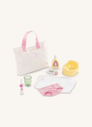 Corolle - Tulip Baby Diaper Changing Accessory Set | Pink