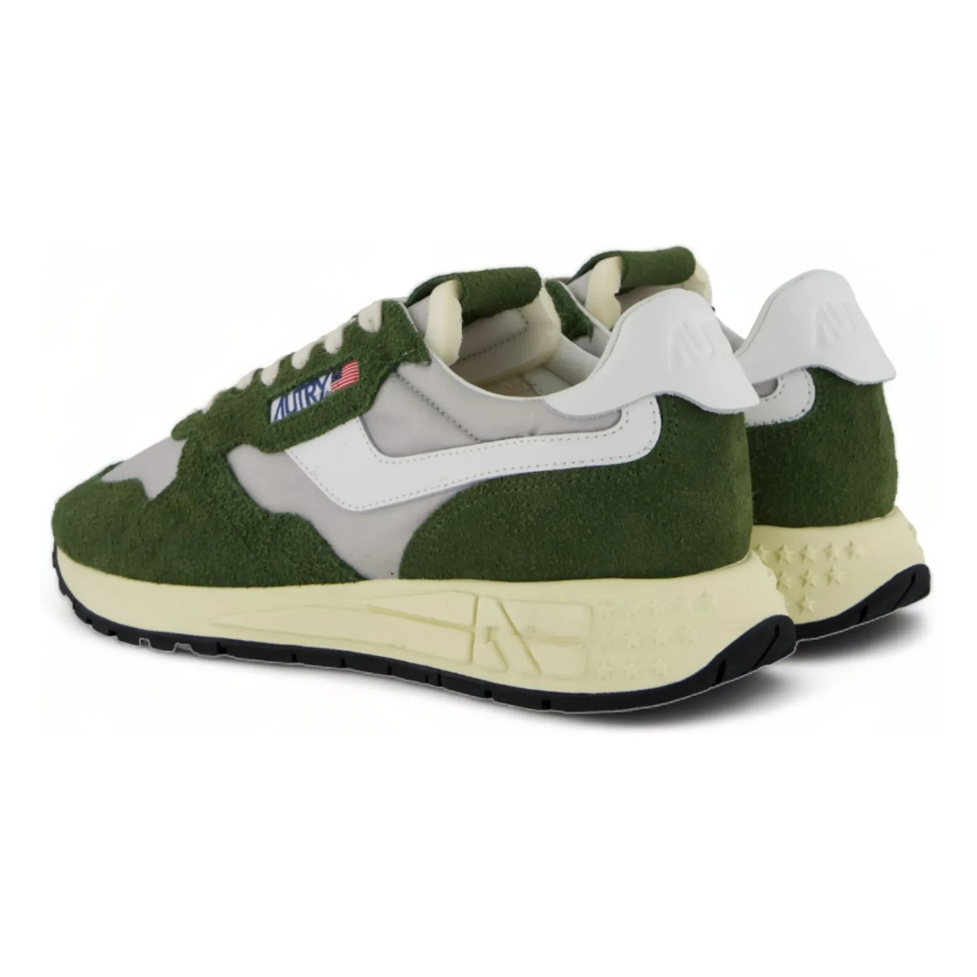 Autry - Reelwind Low Nylon Sneakers | Dark Green