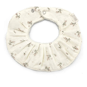 Babyshower - Bib Fancy Roseberry | Ecru