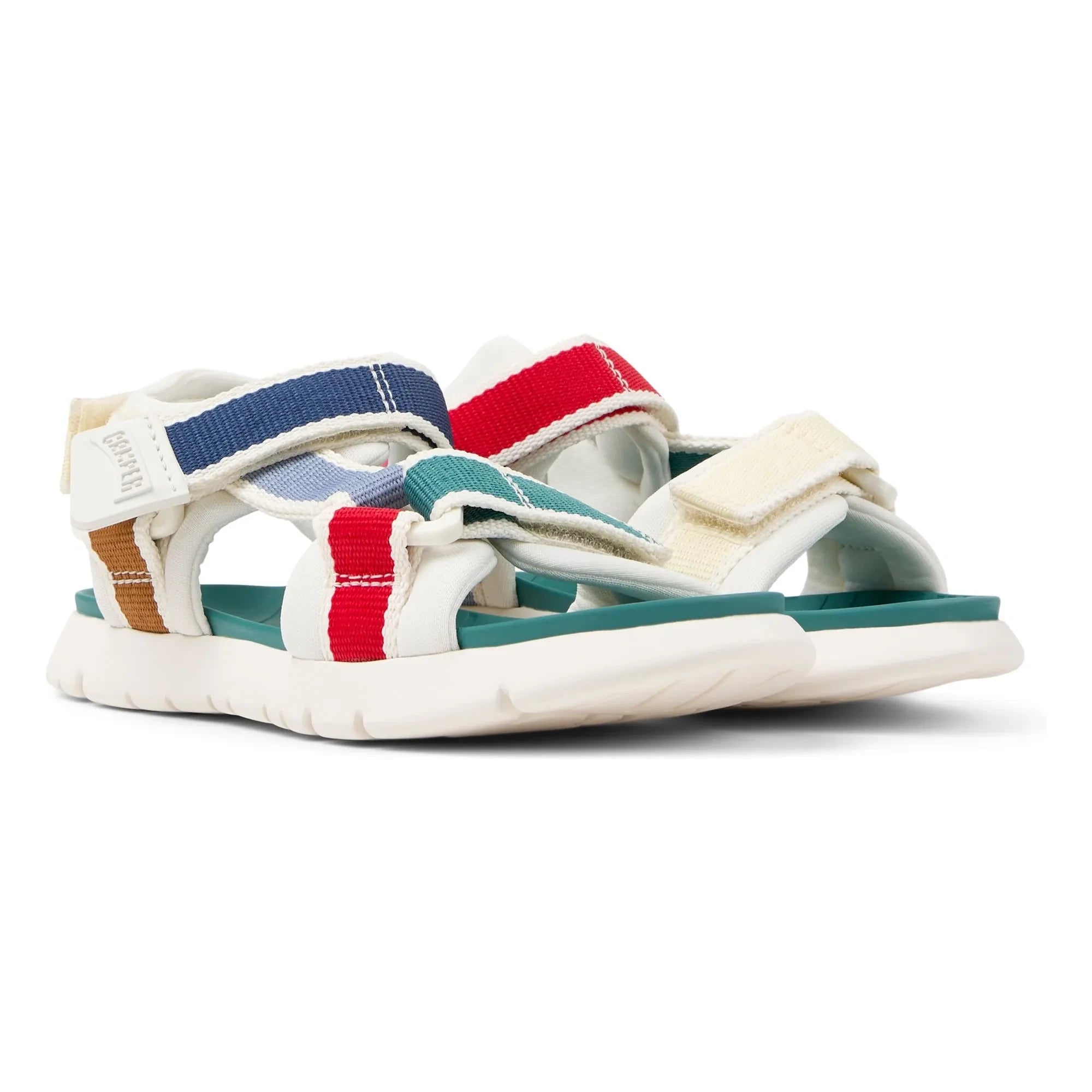 Camper - Oruga Colorblock Sandals | Turquoise