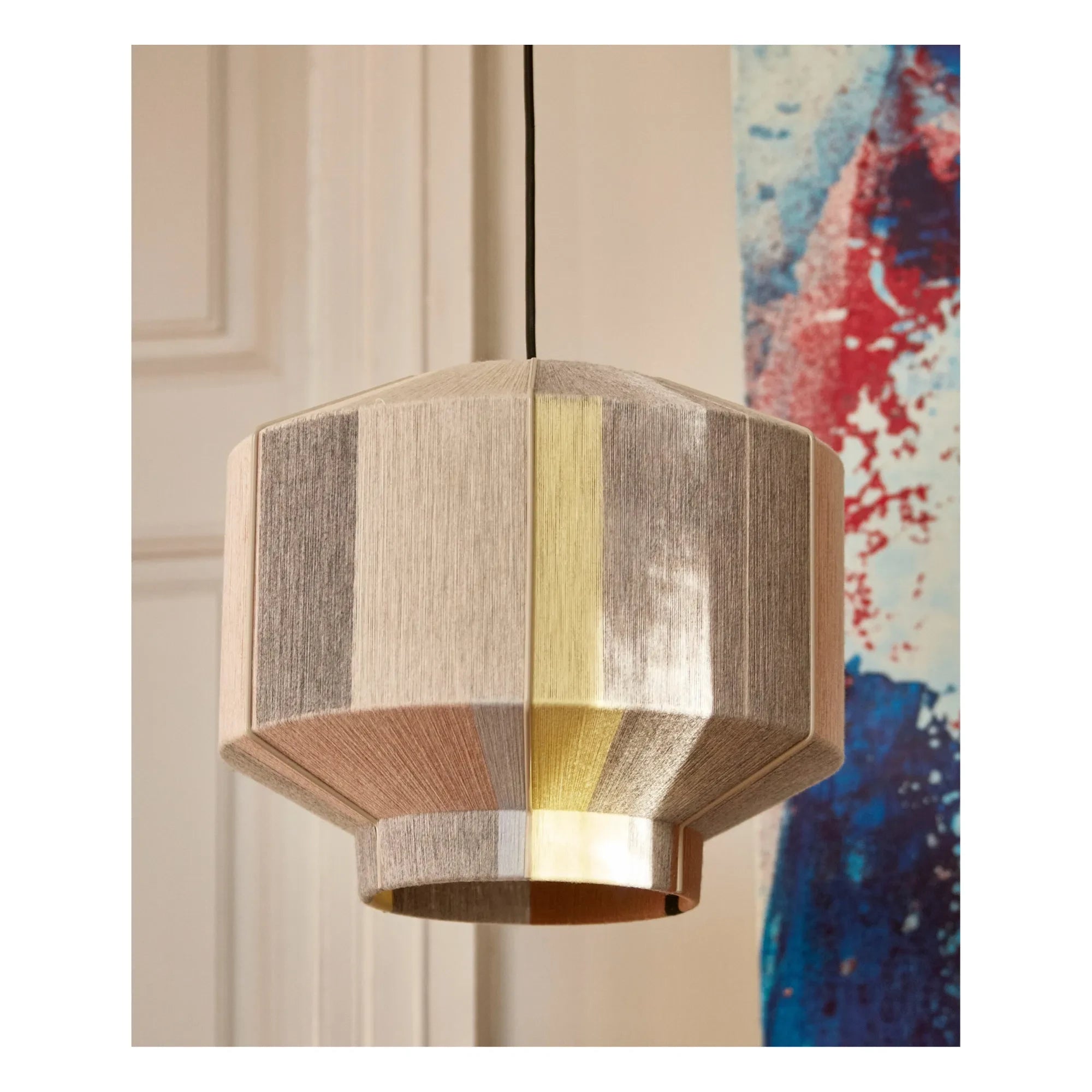 Hay - Bonbon Shade 380 Floor Lamp Shade | Heather Beige
