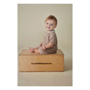 Coco au Lait - Organic Cotton Polo T-Shirt | Beige