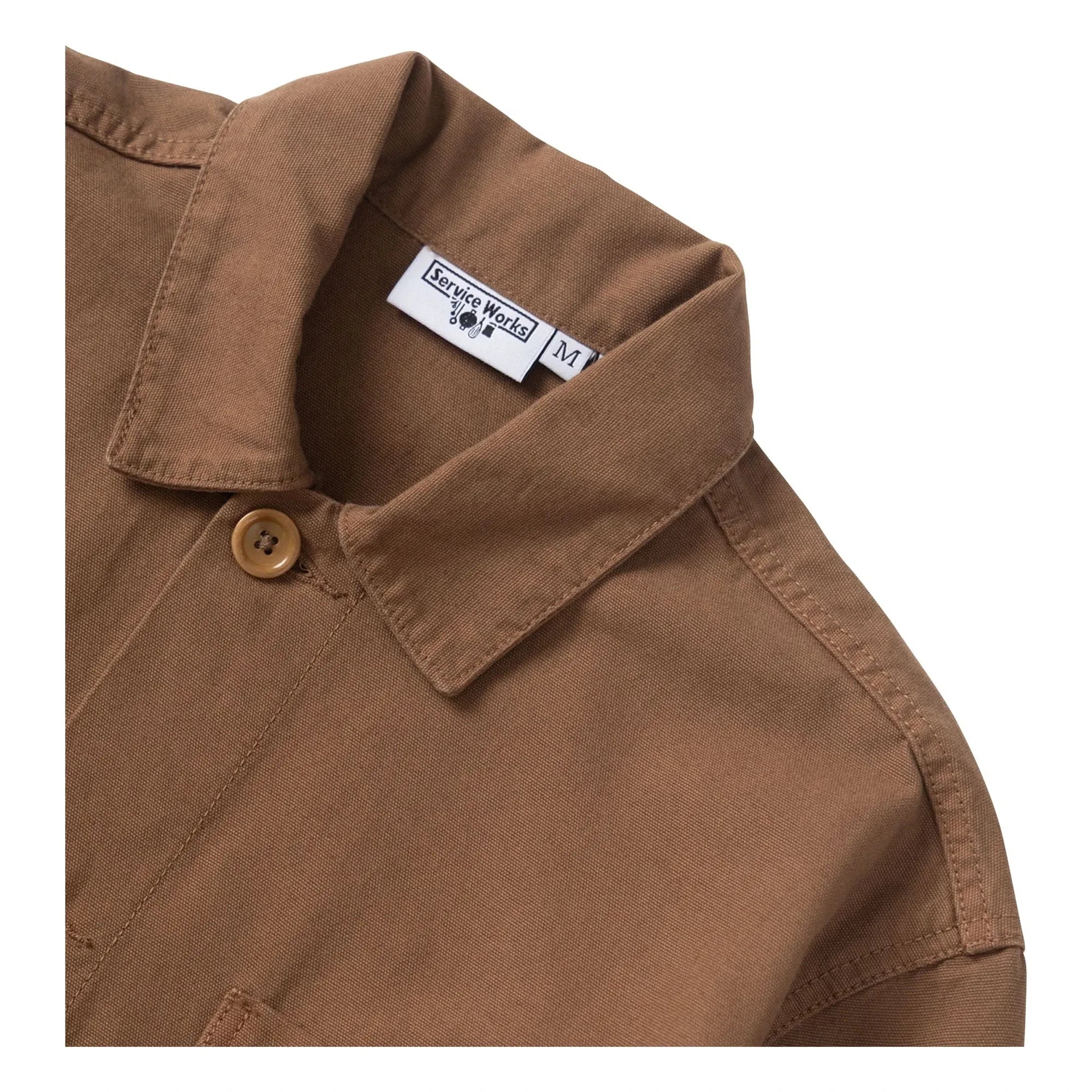 Service Works - Canvas Chore Overshirt | Brown