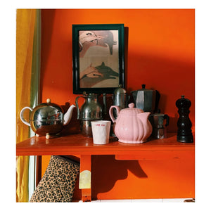 Anna + Nina - Pine Tree Photo Frame | Chrome Green