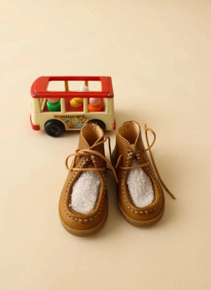 Lazare - Octave Padded First-Step Shoe | Camel