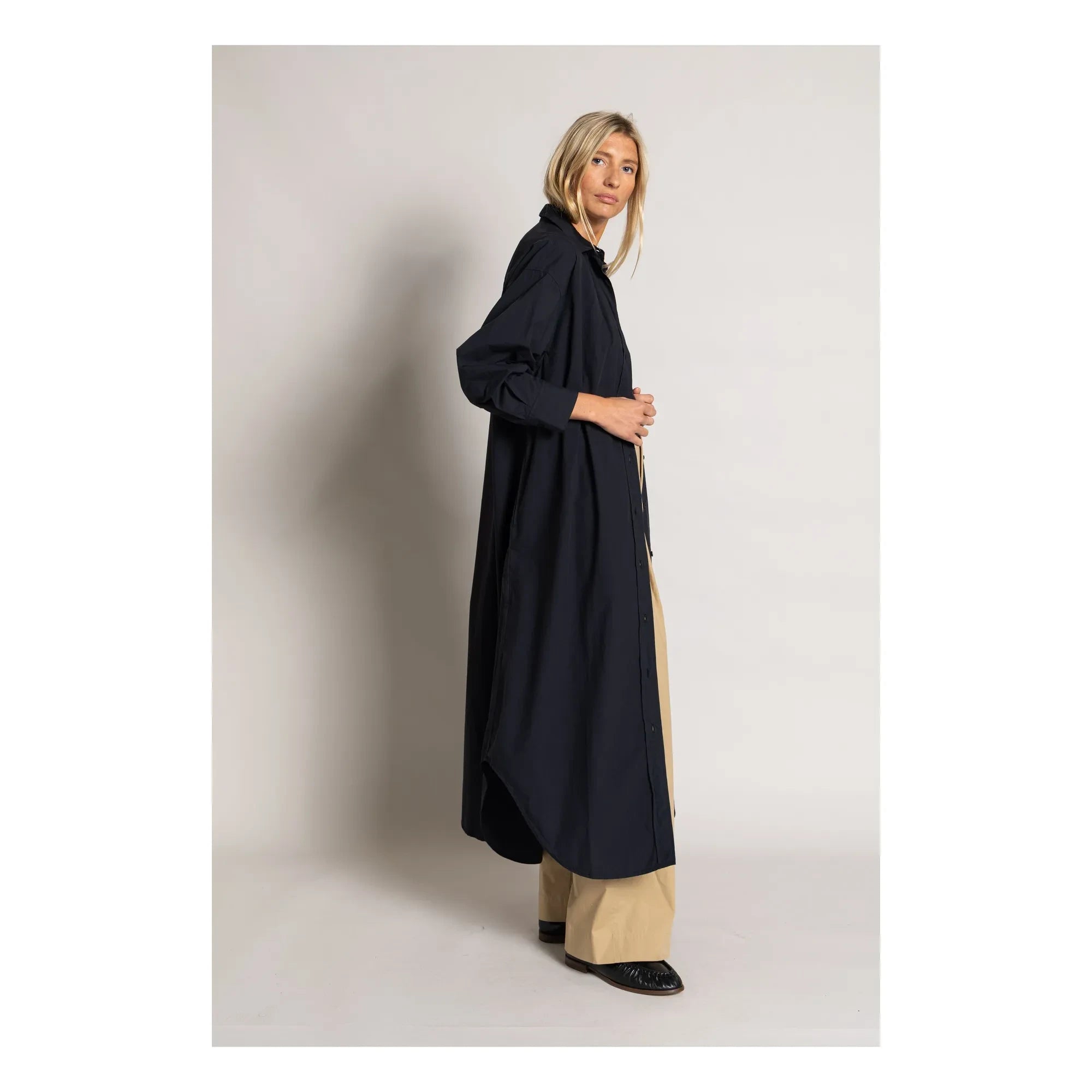 Smallable Woman - Melissa shirt dress | Black