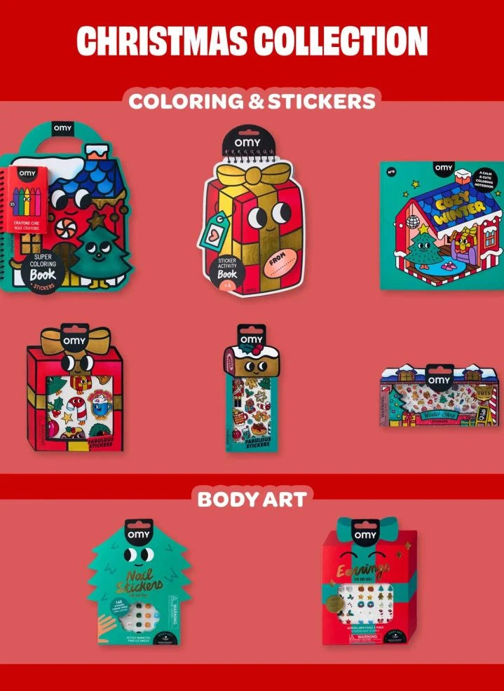 Omy - Christmas Coloring Book