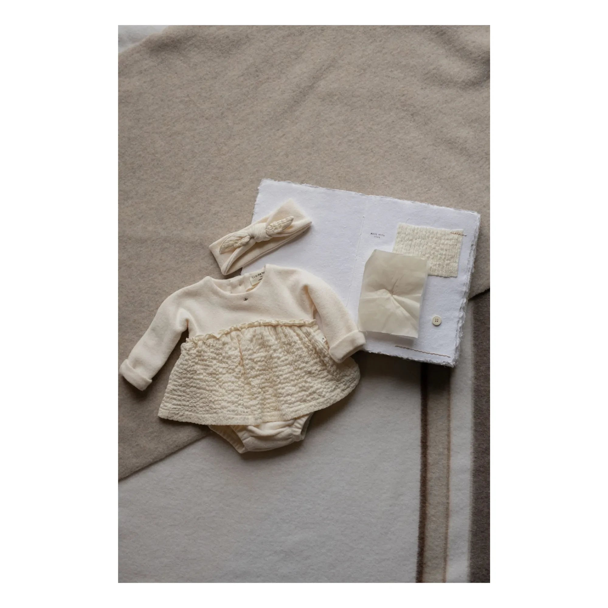 1+ in the family - Nicoline Dress | Ecru