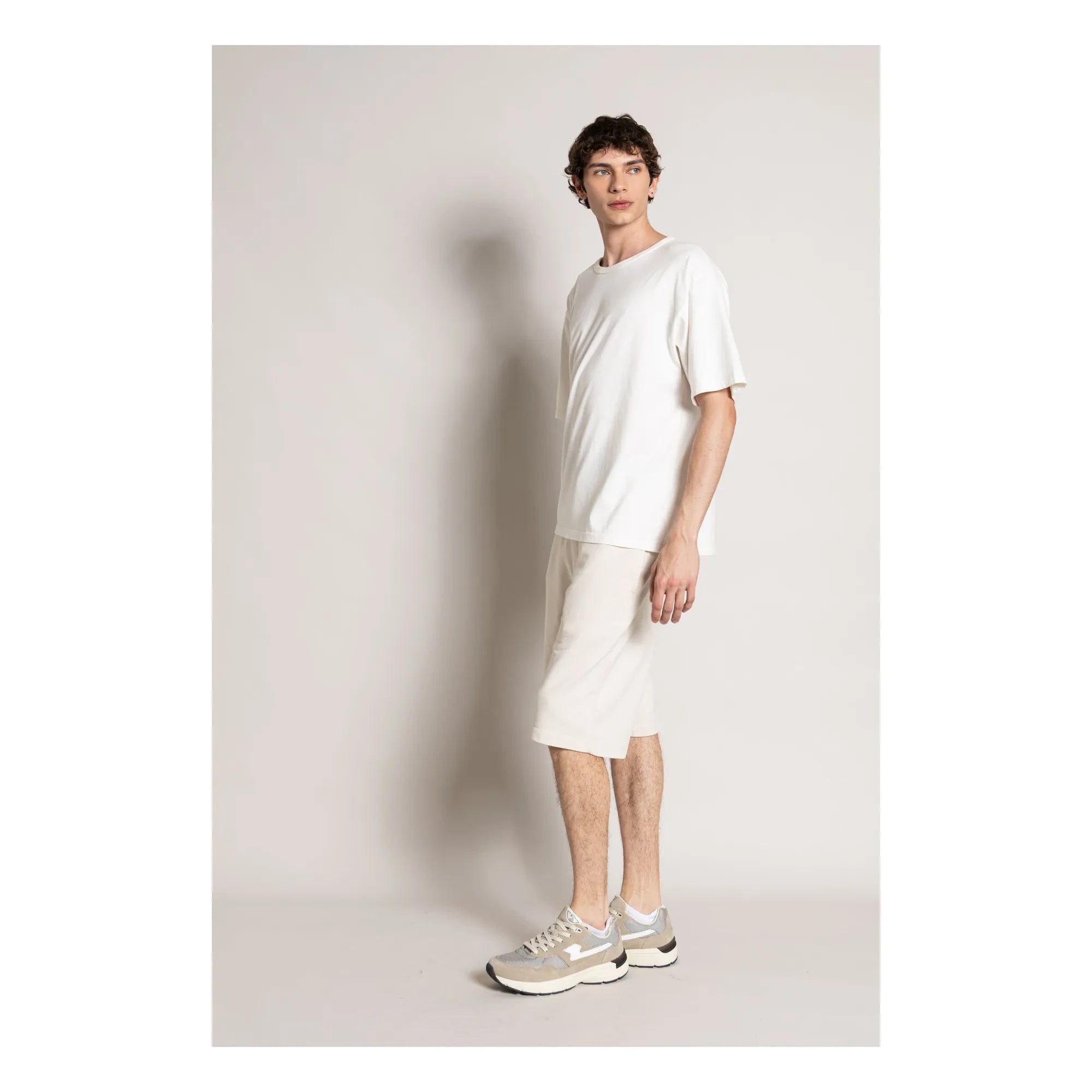 Smallable Man - Aron Organic Cotton Shorts | Oatmeal