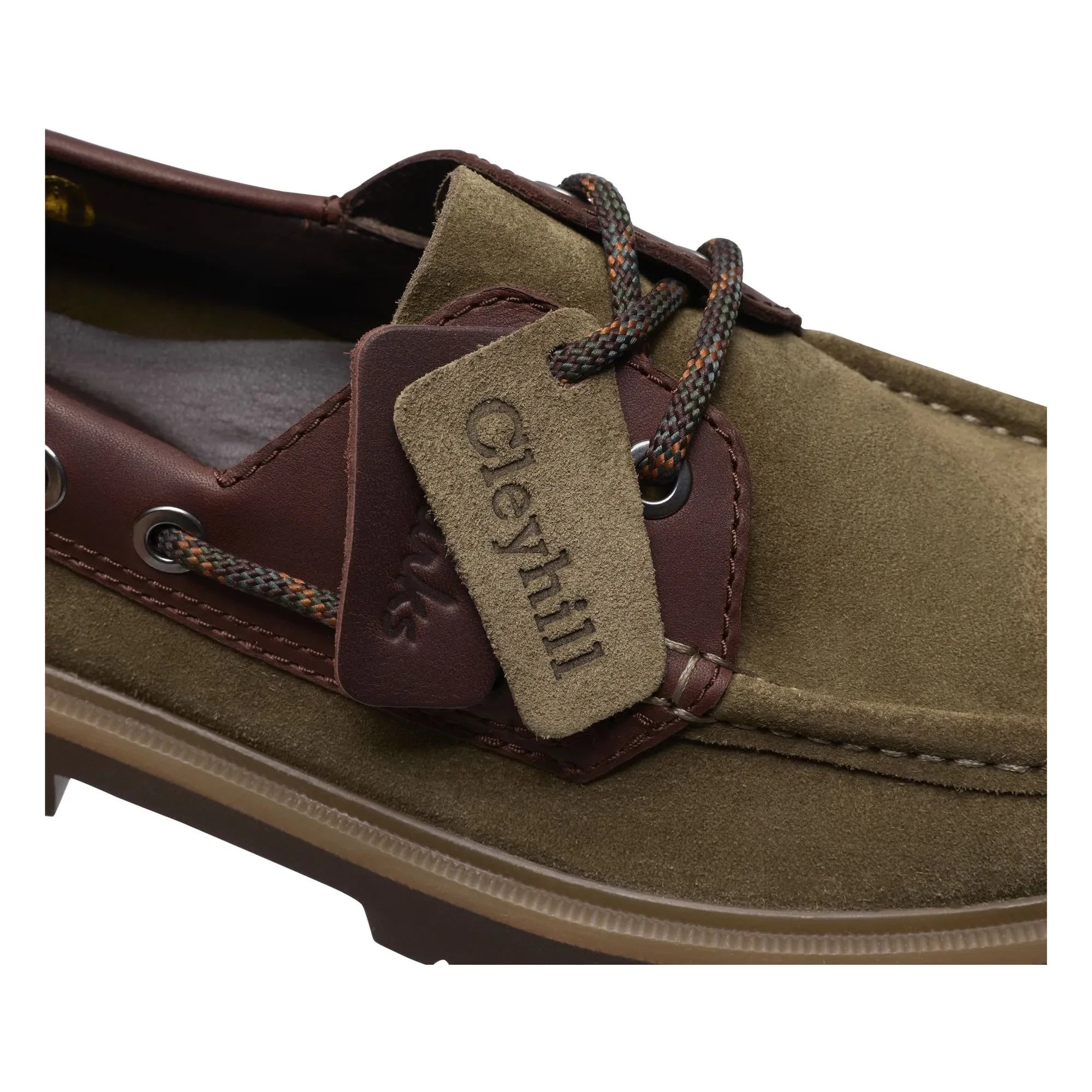 Clarks - Cleyhill Boat Shoes | Khaki