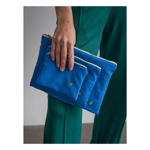 La cerise sur le gâteau - Iona Clutch Bag | Electric Blue