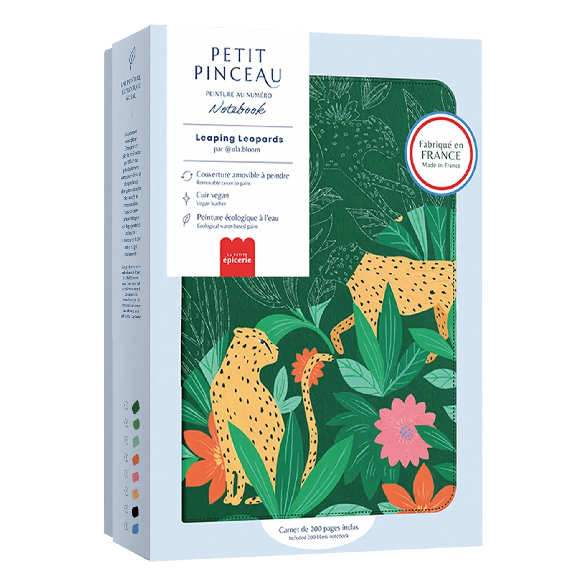 La Petite Épicerie - Coloring Book - Jumping Leopards