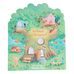 Moulin Roty - Sticker Notepad - Large Family