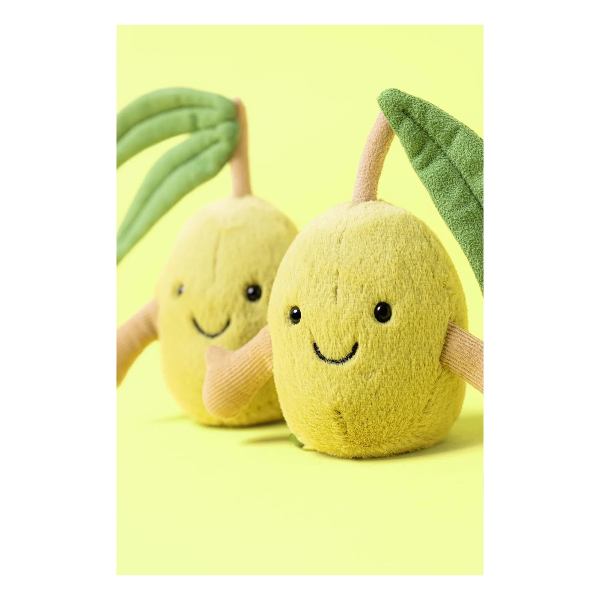 Jellycat - Peluş Zeytinler | Yeşil