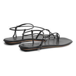 Soeur - Rosalie Leather Sandal | Black