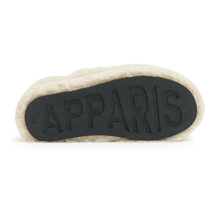 Apparis - Misha Geri Dönüştürülmüş Elyaf Terlikler | Ecru