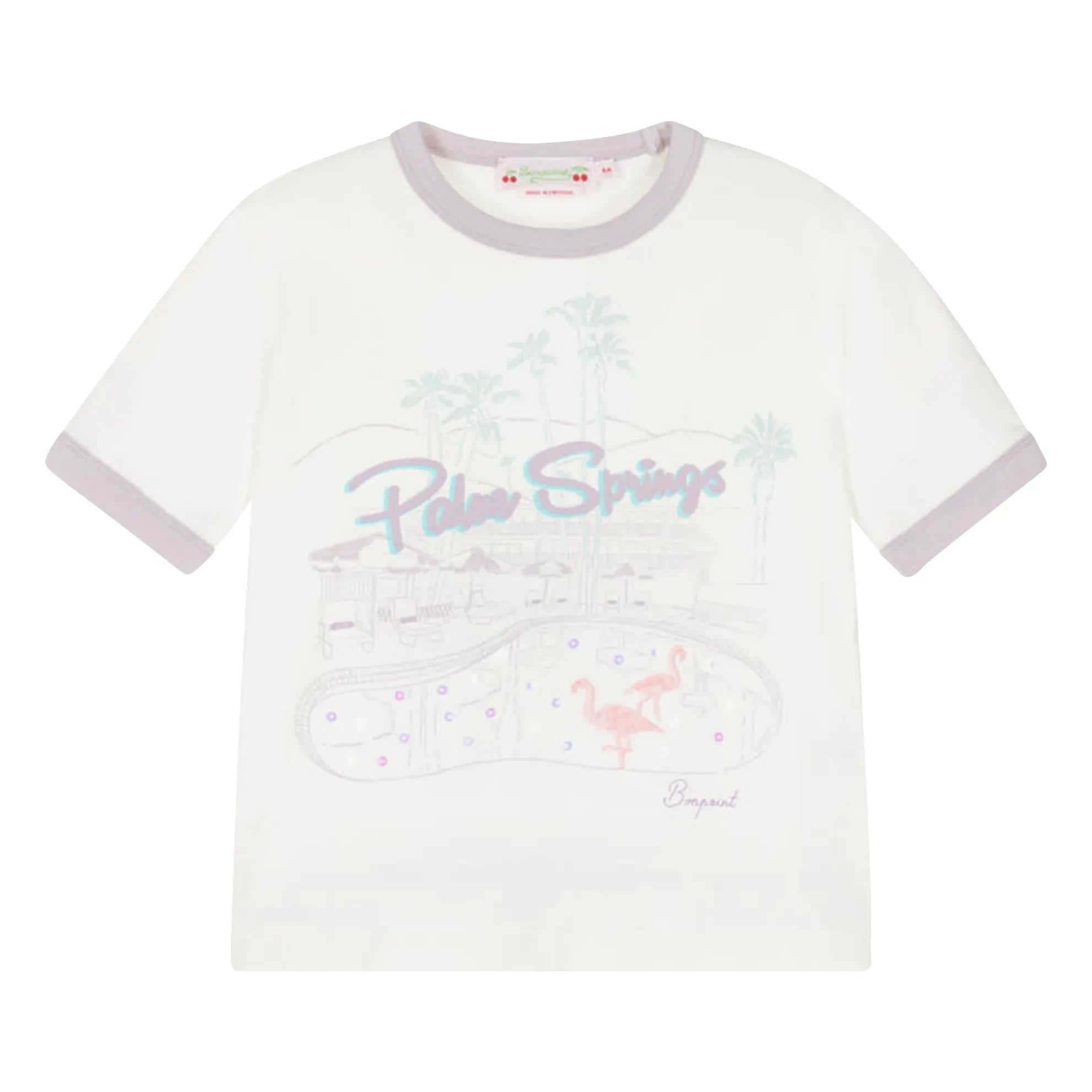Bonpoint - Emma Organic Cotton T-Shirt | Cream