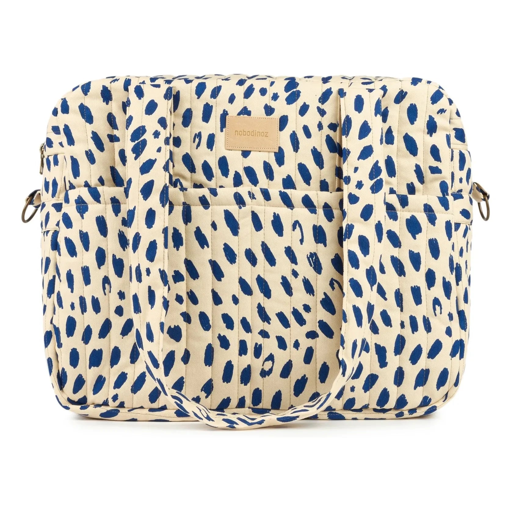 Nobodinoz - Waterproof Baby Changing Bag Hyde Park Leonie | Blue
