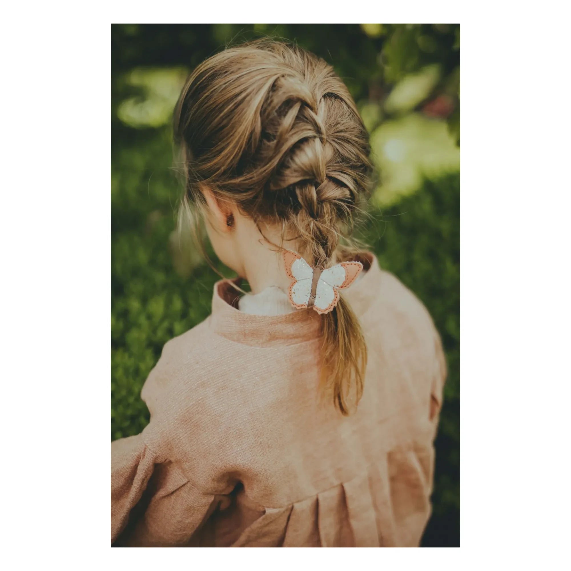 Donsje - Zaza Sky Butterfly Hair Clip | Camel